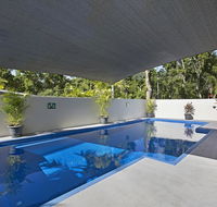 Tropical private holiday house with pool