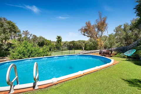 Willowdene With Pool, Spa, Tennis Court And Fireplace - Accommodation Bookings 1