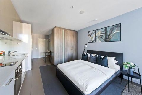 A Stylish & Comfy Studio Next To Southern Cross - Accommodation Bookings 4