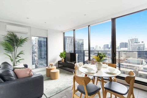 An Amazing 2BR Apt With City Views In Southbank - Accommodation Bookings 0
