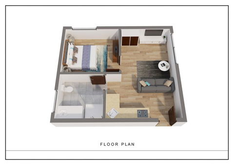 1 Bedroom Apt With Air-Conditioning In Plympton - Accommodation Bookings 3