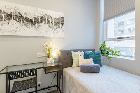 1 Private King Single Bed With En-Suite Bathroom In Sydney CBD Near Train UTS DarlingHar&ICC&C Hinatown - SHAREHOUSE - Accommodation Bookings 0