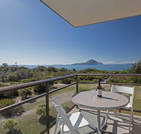 10 'Intrepid' 3 Intrepid Close - water views over Shoal Bay Beach