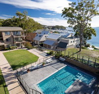 6 'The Poplars' 34 Magnus Street - fabulous views  pool in complex - Accommodation Bookings