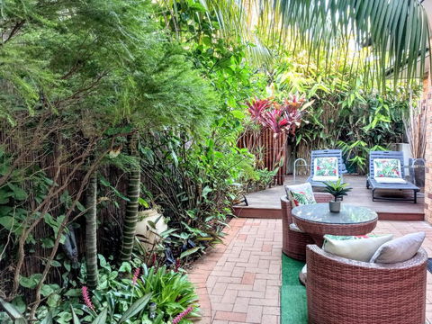 Palm Garden Villa-Apt With Tropical Courtyard At Cronulla Beach - Accommodation Bookings 3