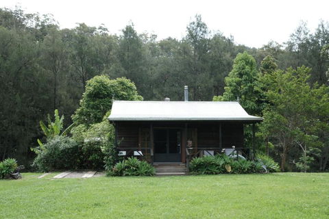 Romantic Wooden Nature Cabin Overlooking Forest & Crystal Clear River - Accommodation Bookings 0