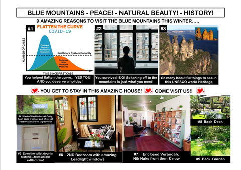 Blue Mountains Historic Retreat-Sleeps 5-WINTER SPECIAL! - Accommodation Bookings 1