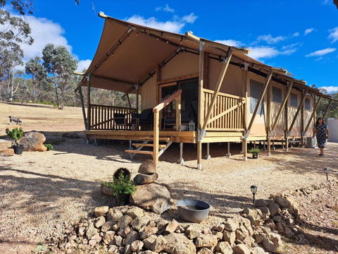 The YellowBoxWood Heathcote - Echidna Ridge And Emu Valley Tents X 2 - Accommodation Bookings 1