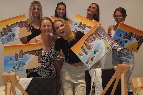Friday Night 2 For 1 Paint And Sip Art Sessions - Accommodation Bookings 1