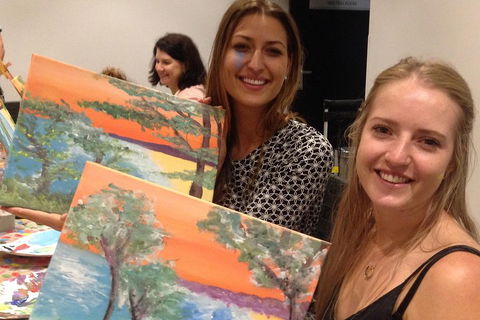 Friday Night 2 For 1 Paint And Sip Art Sessions - Accommodation Bookings 4