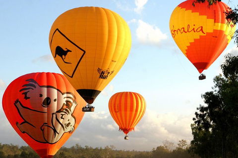 Natural Bridge & Springbrook Waterfalls Tour + Hot Air Balloon With Breakfast - Accommodation Bookings 0