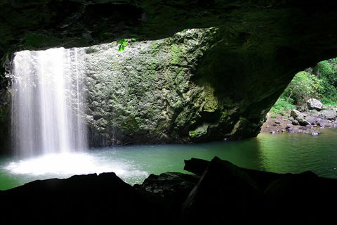 Natural Bridge & Springbrook Waterfalls Tour + Hot Air Balloon With Breakfast - Accommodation Bookings 2