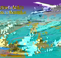Scenic Flight - Great Barrier Reef Heart Reef Whitehaven Beach  Hill Inlet - Accommodation Bookings