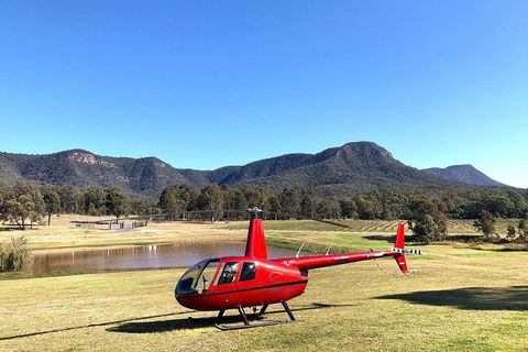 Private Helicopter Flight To Hunter Valley With A La Carte Lunch - For 2 - Accommodation Bookings 2