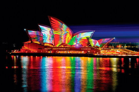 Private Vivid Sydney Harbour Cruise For Up To 20 Guests - Accommodation Bookings 5